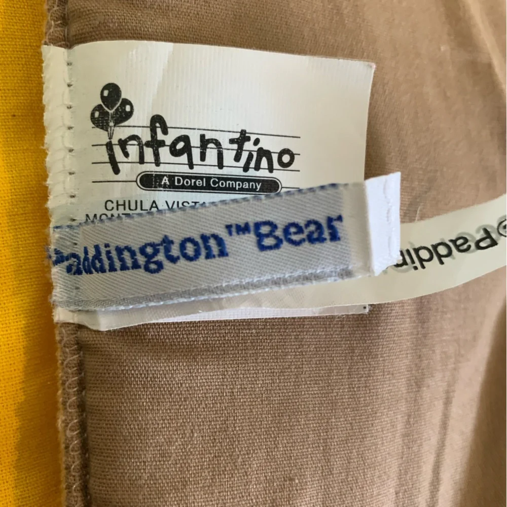 VTG Infantino Eden Toys Paddington Bear 🐻 2pc Sports ⚽️ ⚾️ Theme Wall Decor - Picture 3 of 10